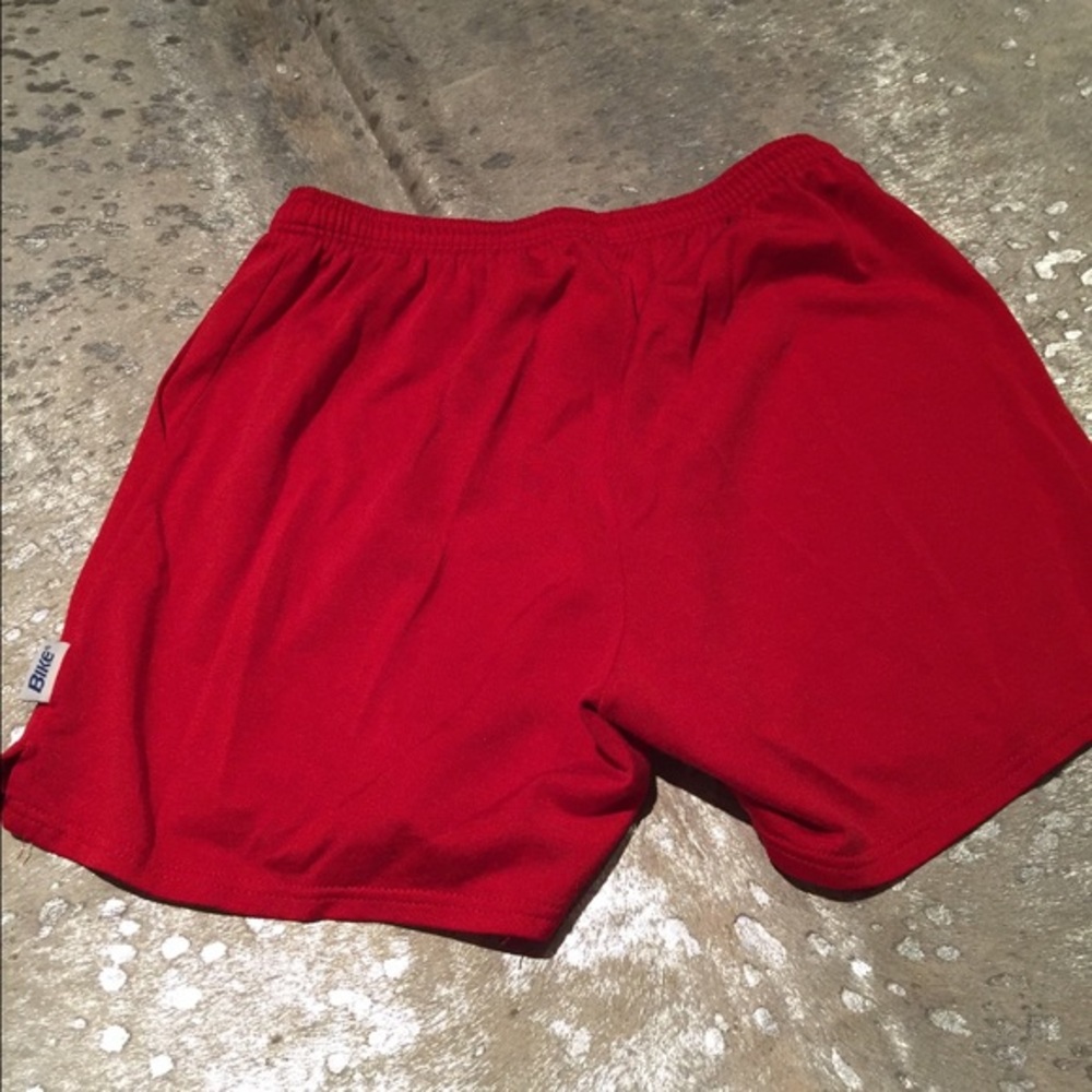 Bike Red Athletic Shorts - Picture 3 of 5